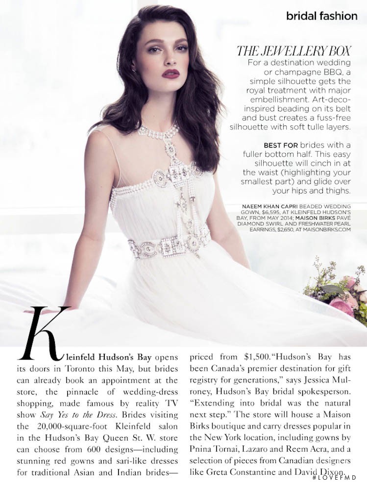 Kristen Murphy featured in Dress To Impress, February 2014