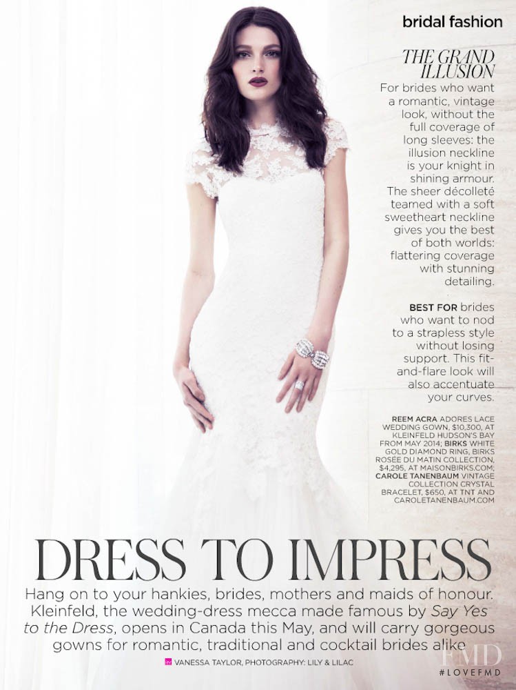 Kristen Murphy featured in Dress To Impress, February 2014