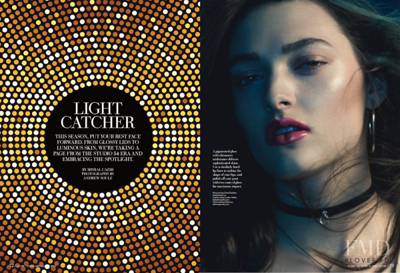 Kristen Murphy featured in Light Catcher, February 2015