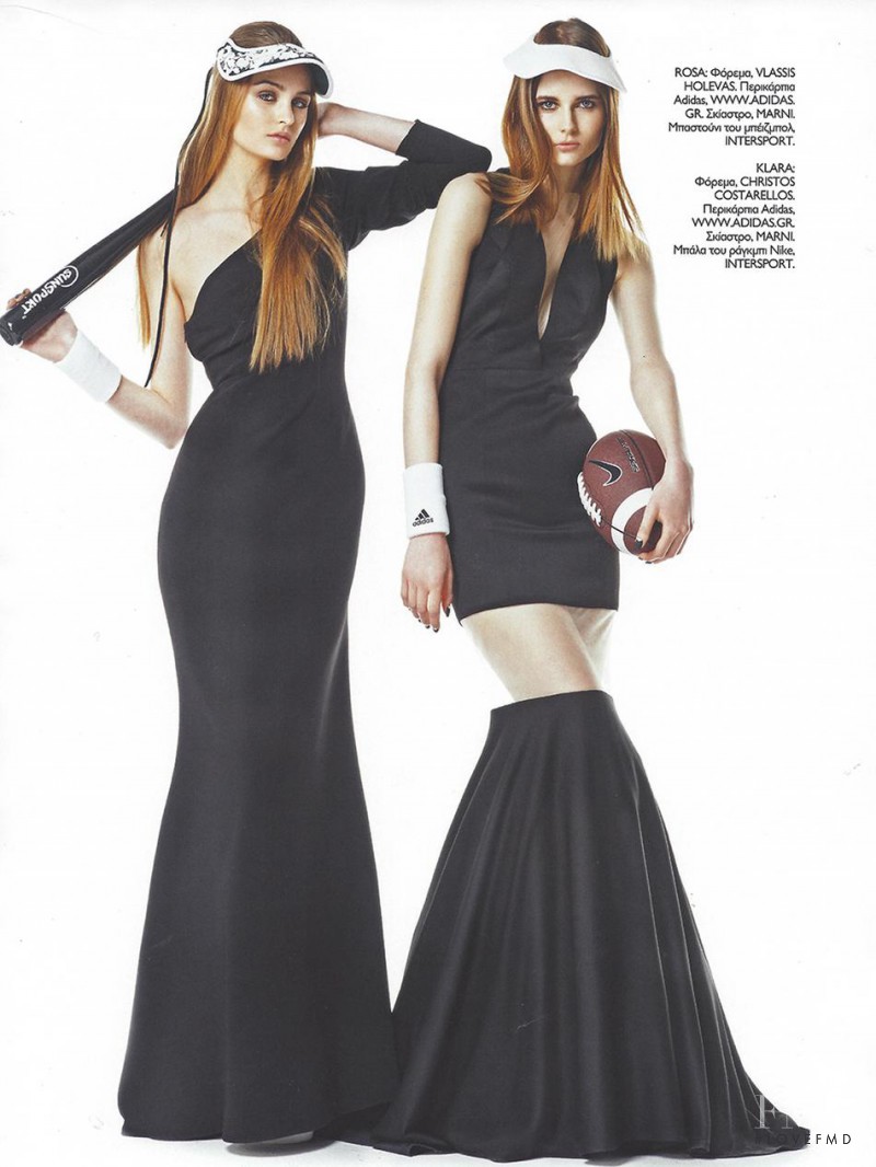 Klara Krukenberg featured in Sport Luxe, May 2014