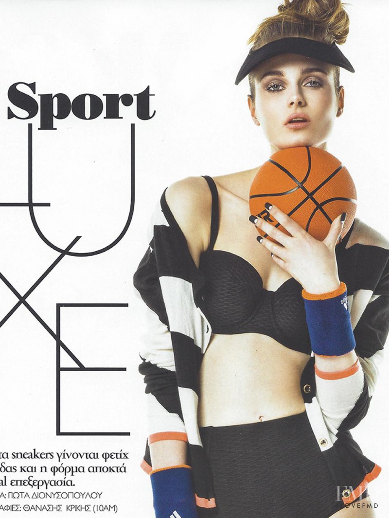 Klara Krukenberg featured in Sport Luxe, May 2014