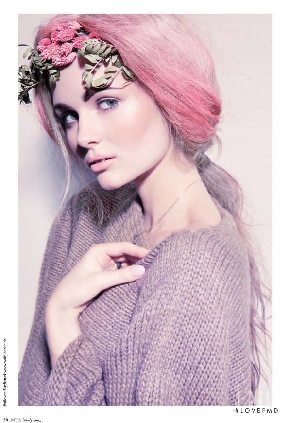 Klara Krukenberg featured in Grace Your Head, December 2013