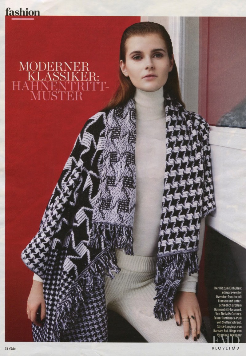 Klara Krukenberg featured in Style, September 2014