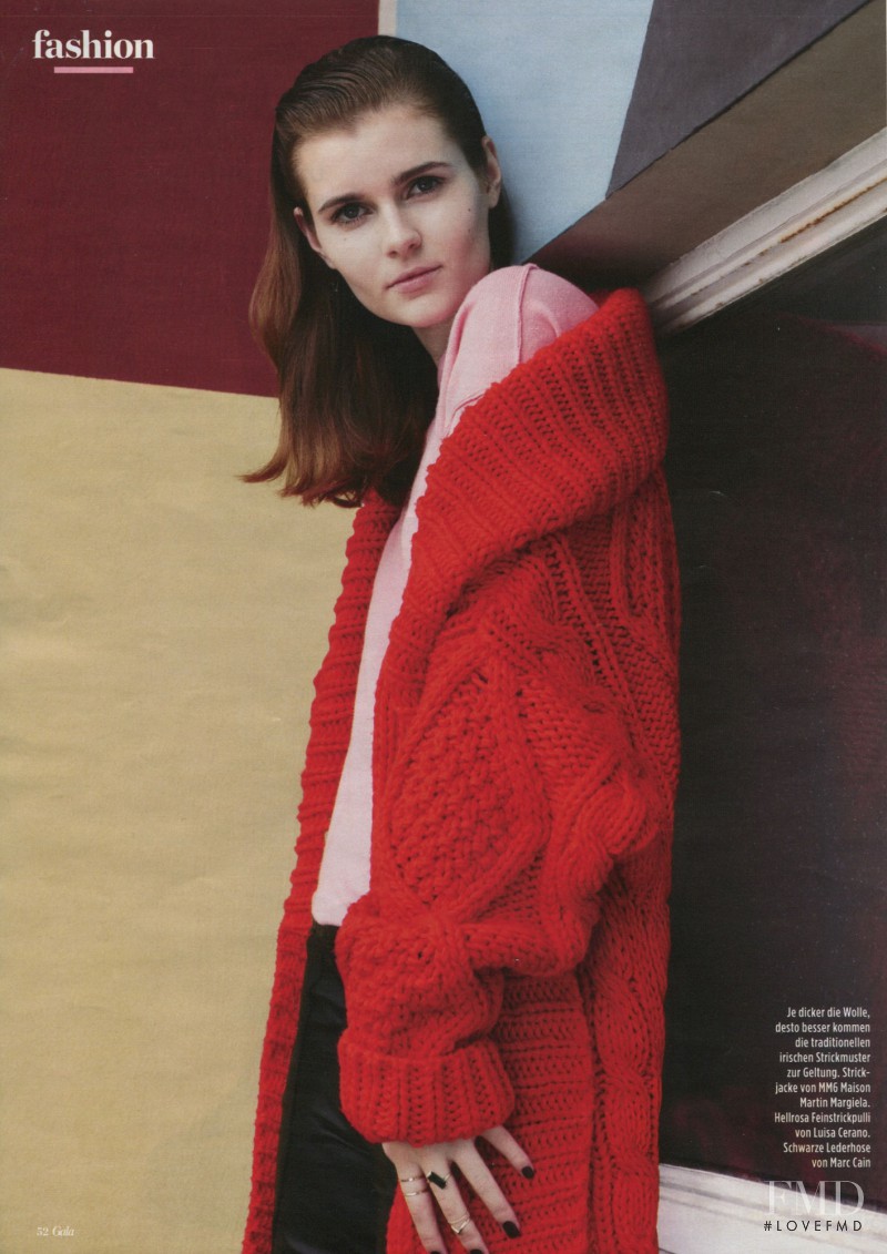 Klara Krukenberg featured in Style, September 2014