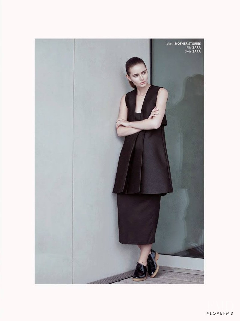 Klara Krukenberg featured in Monochrome, September 2014