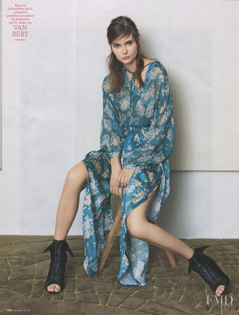 Klara Krukenberg featured in Style, December 2014