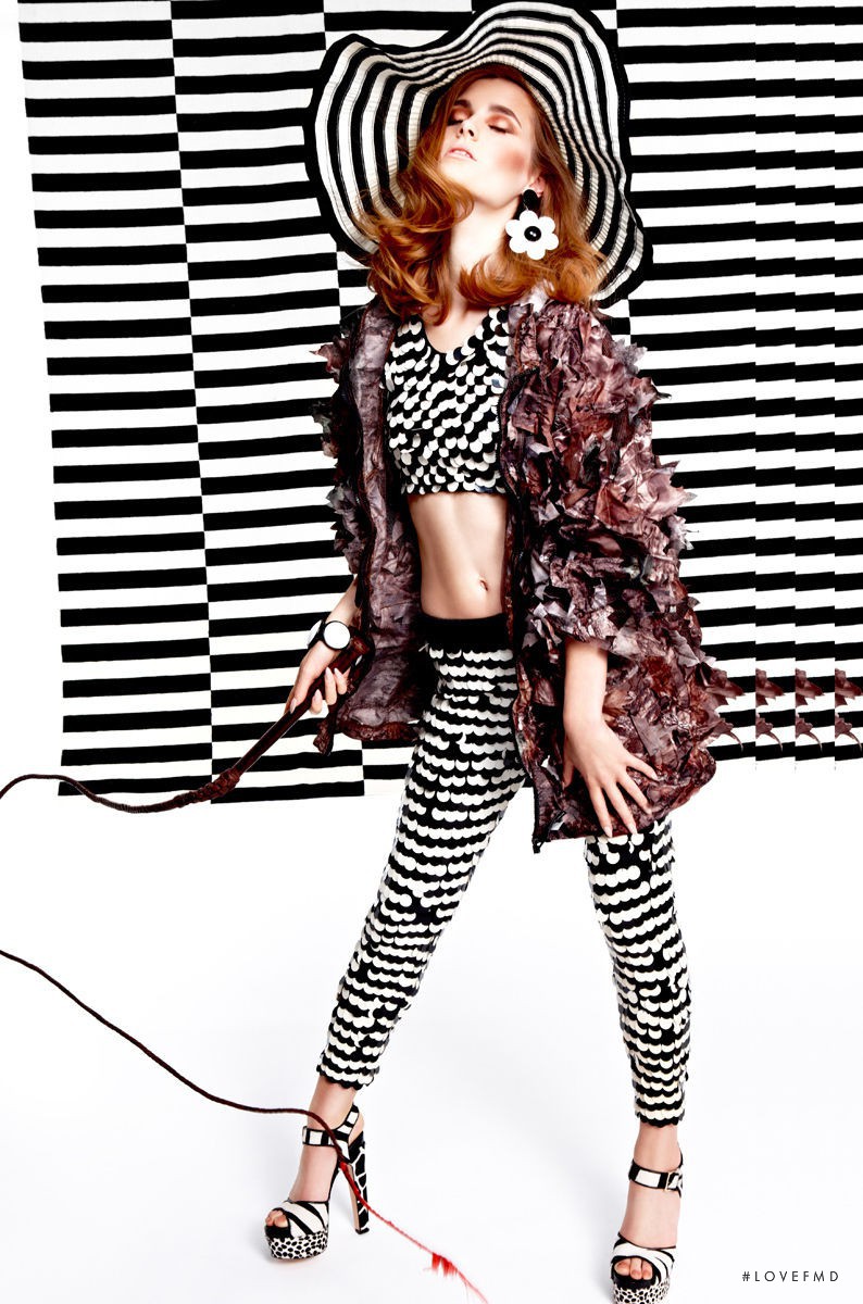 Klara Krukenberg featured in Camouflage, August 2014