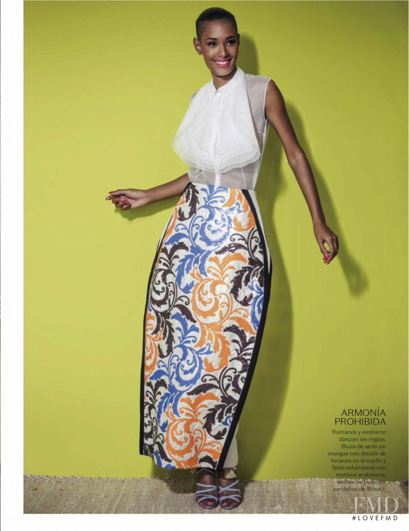 Ysaunny Brito featured in Carribean Queen, April 2016