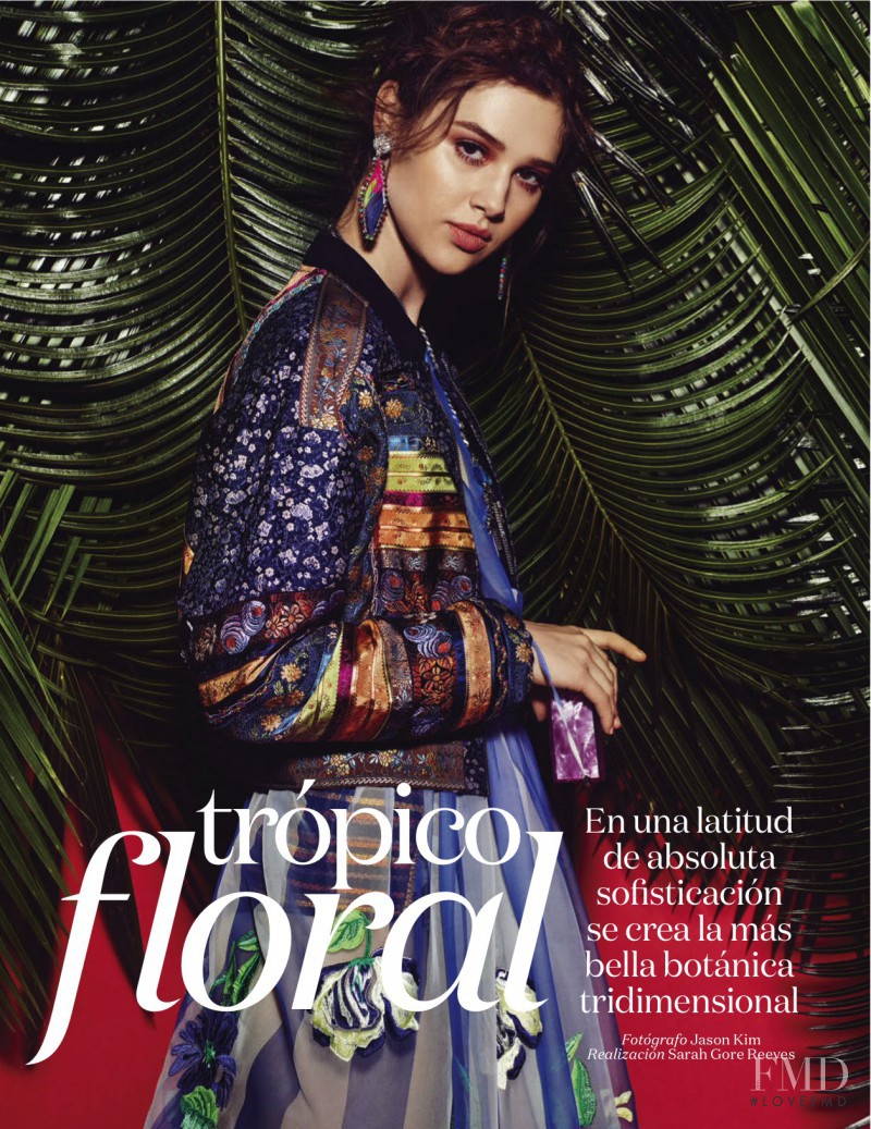 Anais Pouliot featured in Tropico Floro, April 2016