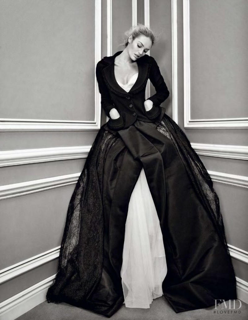 Candice Swanepoel featured in The New Lookers, December 2011