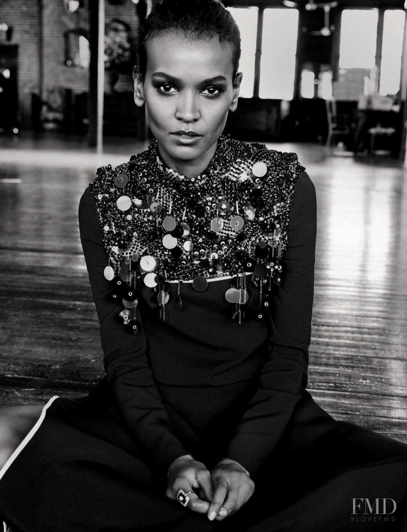 Liya Kebede featured in Individuallure, April 2016