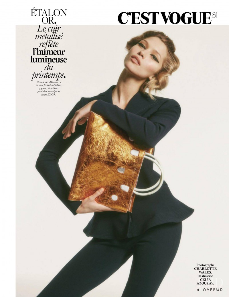Hana Jirickova featured in C’est Vogue, May 2016