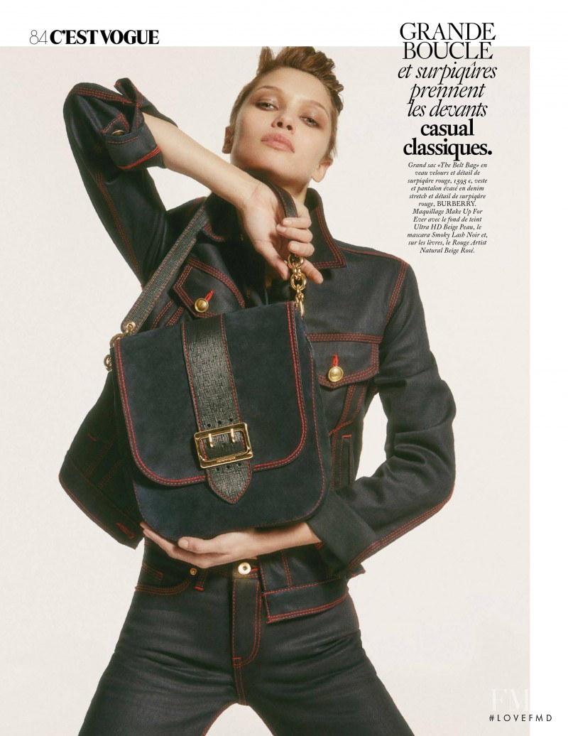 Hana Jirickova featured in C’est Vogue, May 2016