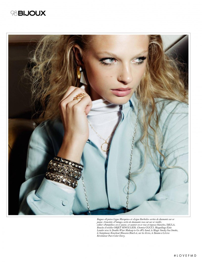 Frederikke Sofie Falbe-Hansen featured in Lumières du jour, May 2016