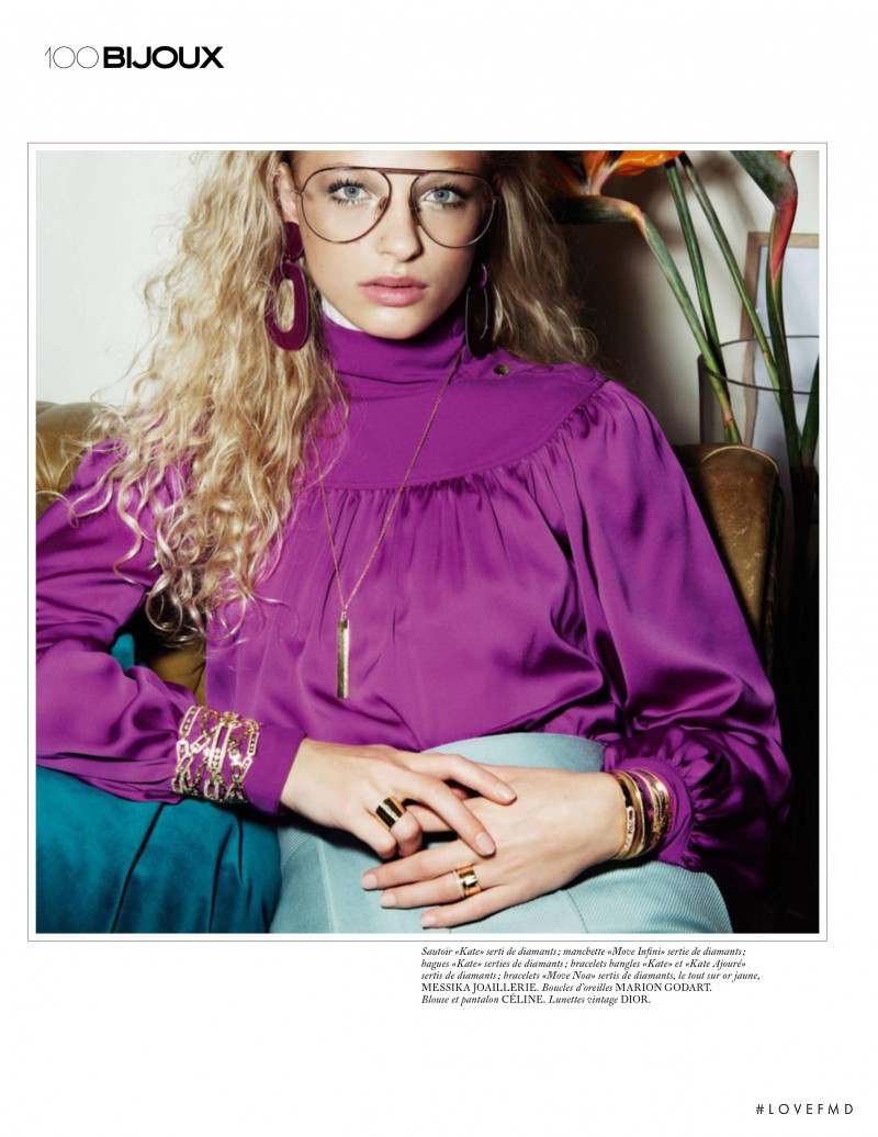 Frederikke Sofie Falbe-Hansen featured in Lumières du jour, May 2016