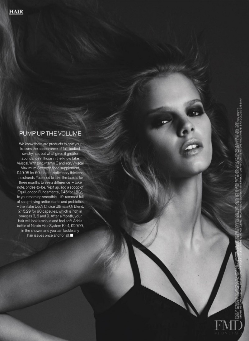 Marloes Horst featured in Blow Up, May 2016