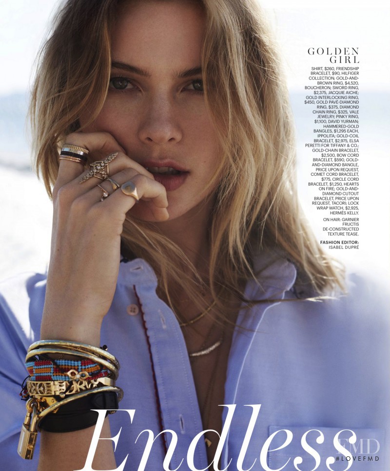 Behati Prinsloo featured in Endless Summer, May 2016