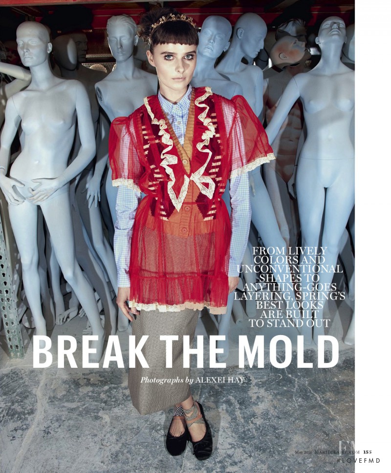 Vasilisa Pavlova featured in Break the Mold, May 2016