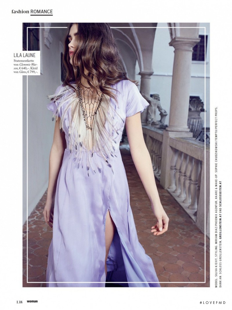 Silvia Keckesova featured in Belle in Pastell, April 2015