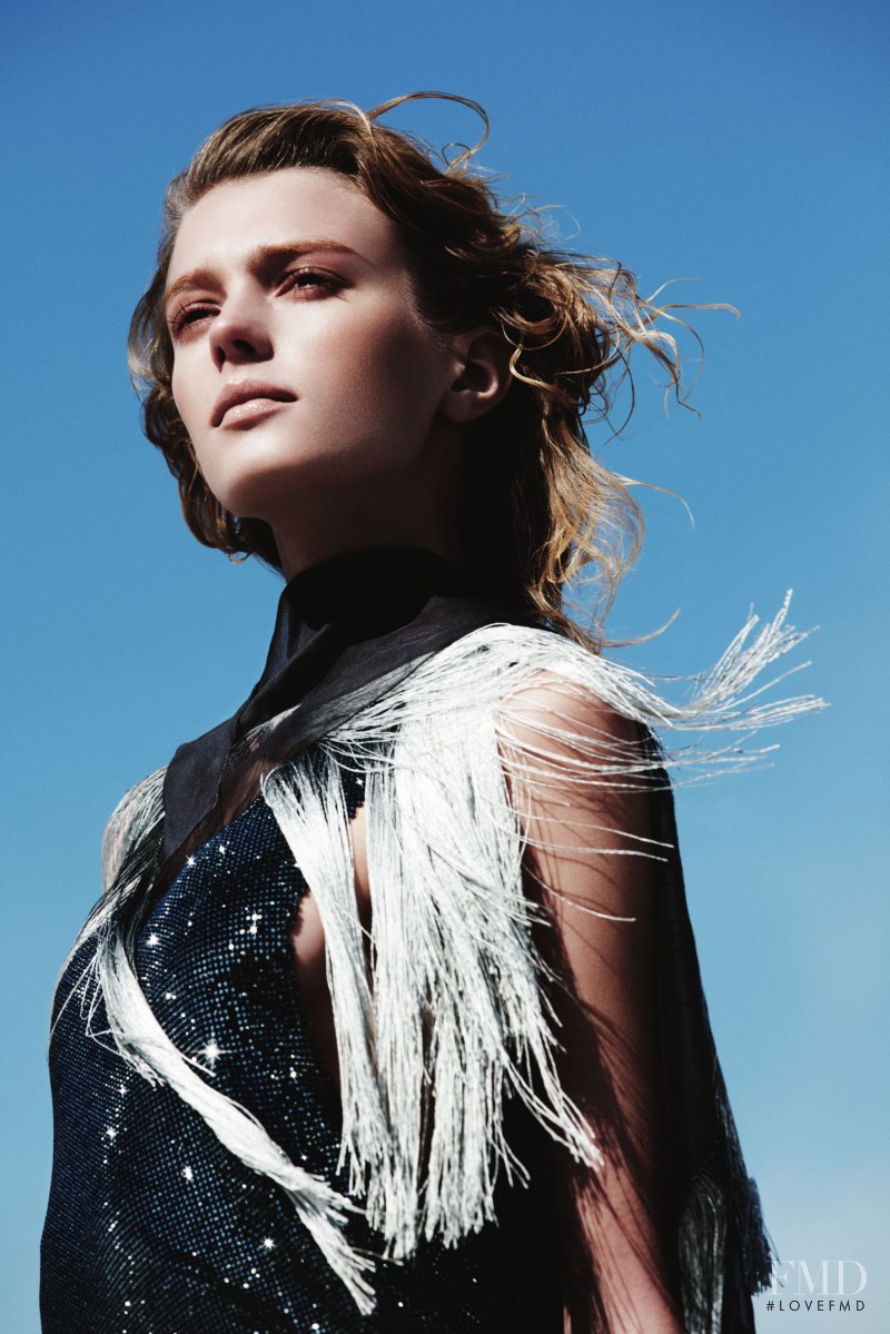 Sigrid Agren featured in Sky Line, December 2011