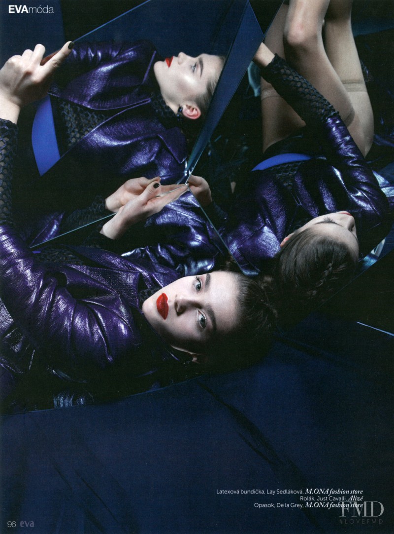 Silvia Keckesova featured in V Odraze, January 2014