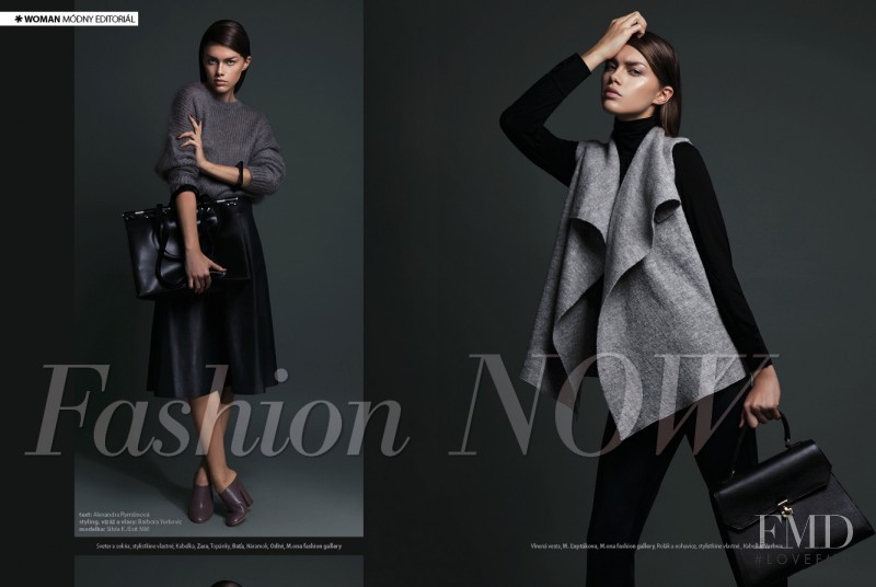 Silvia Keckesova featured in Now, September 2014