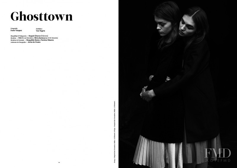 Silvia Keckesova featured in Ghosttown, January 2015