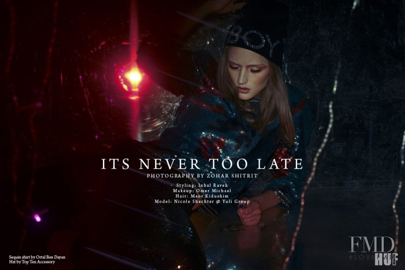Nicole Shechter featured in Its Never Too Late, January 2016