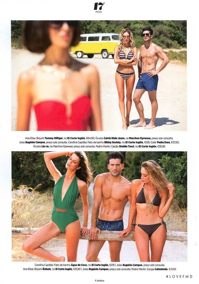 Carolina Capitao featured in Beach, August 2015