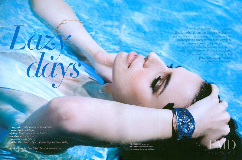 Carolina Capitao featured in Lazy Days, June 2015