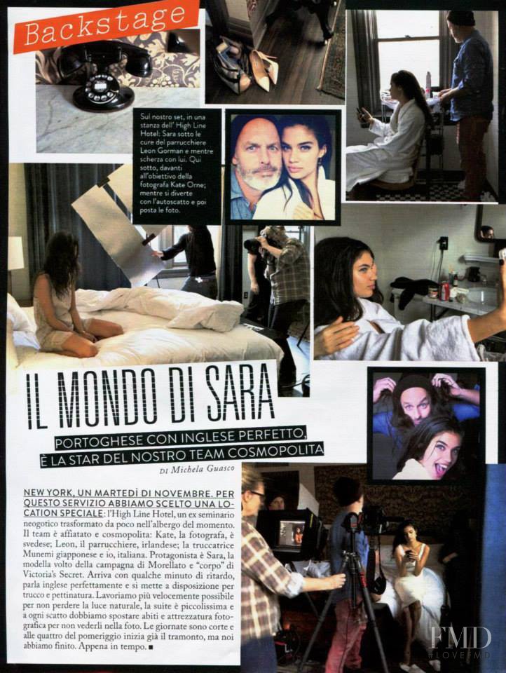 Sara Sampaio featured in Non Sono Un Angelo, December 2013