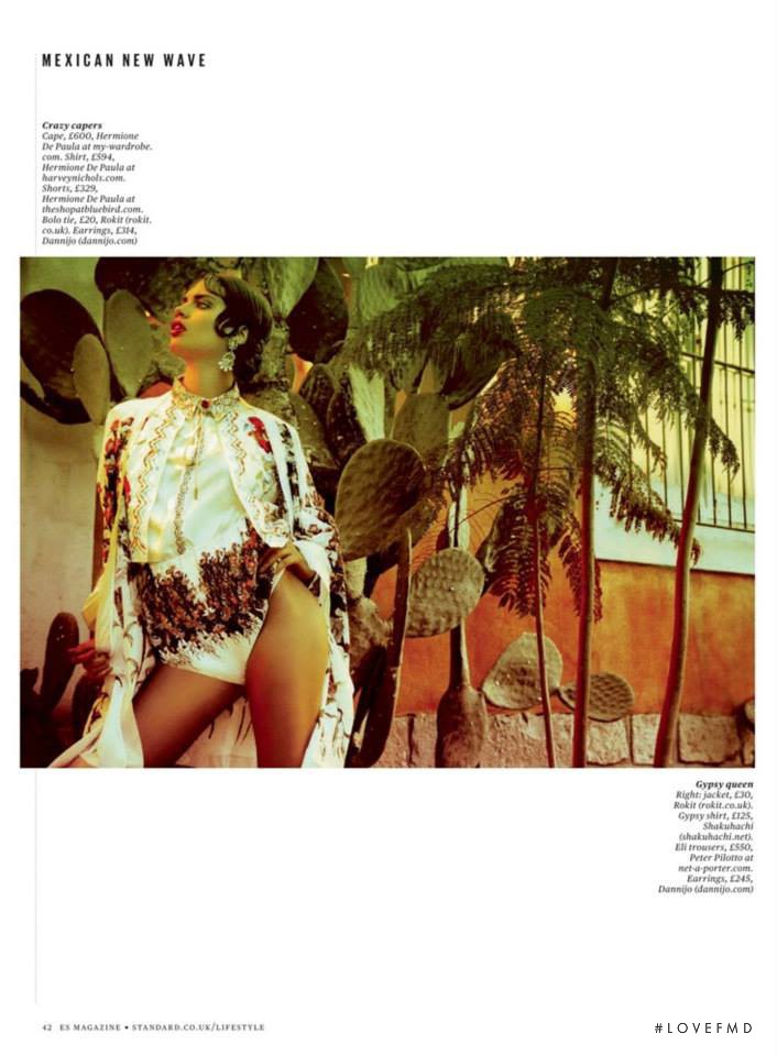 Sara Sampaio featured in Mexican New Wave, August 2013
