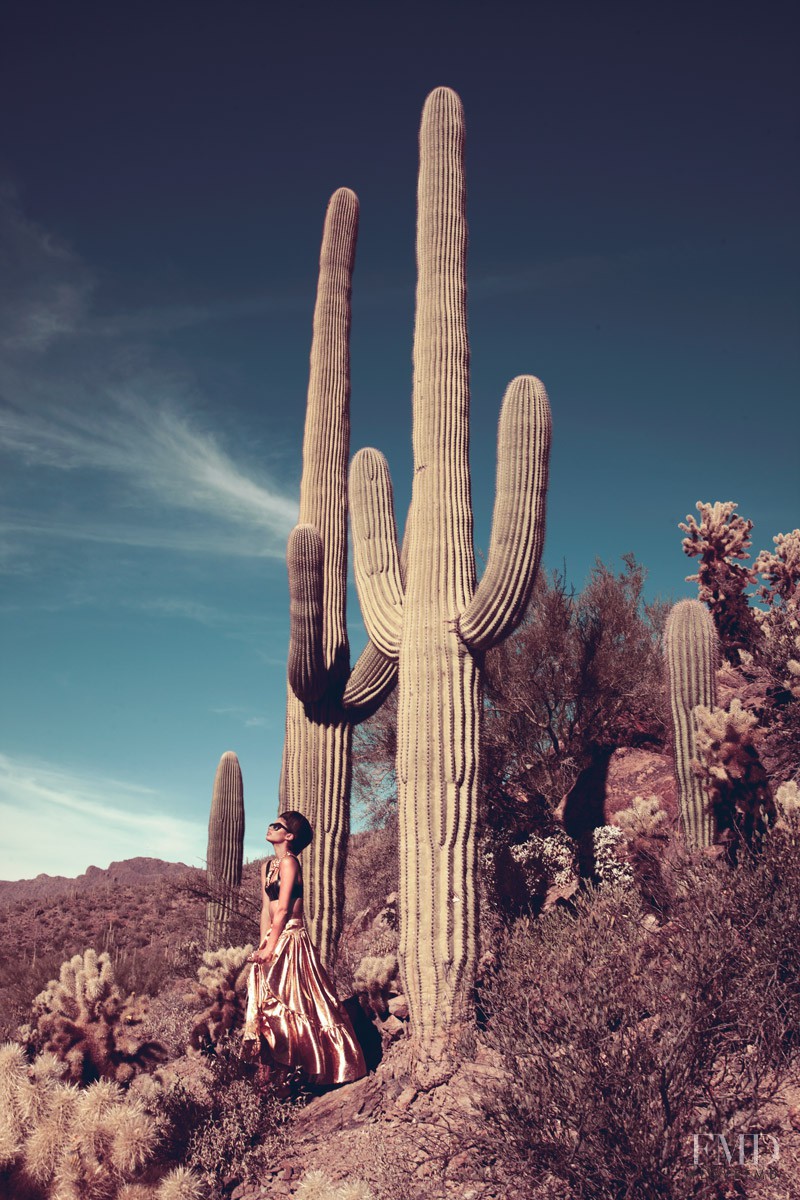 Sara Sampaio featured in Shine On, February 2013