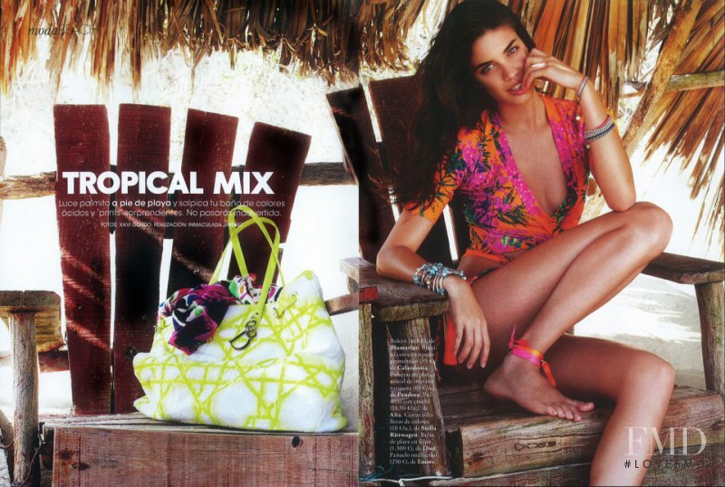 Sara Sampaio featured in Tropical Mix, June 2012