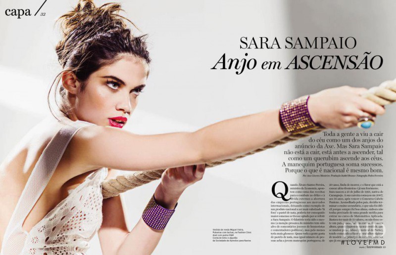 Sara Sampaio featured in Sara Sampaio Anjo em Ascensao, May 2012