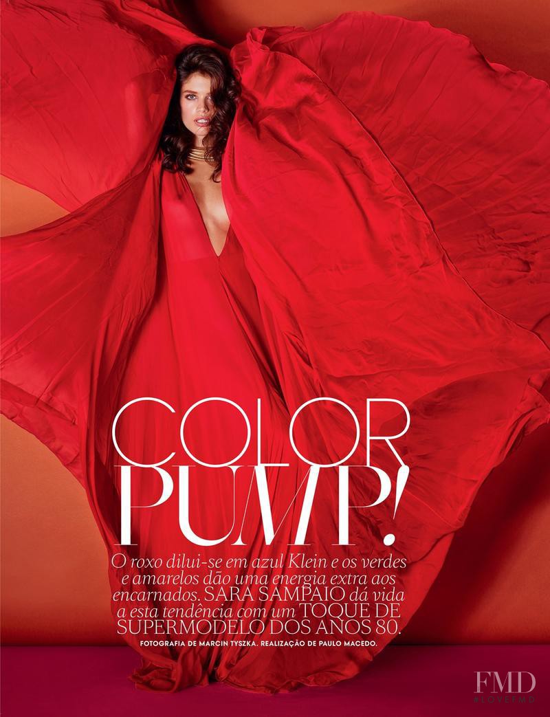 Sara Sampaio featured in Color Pump!, November 2015