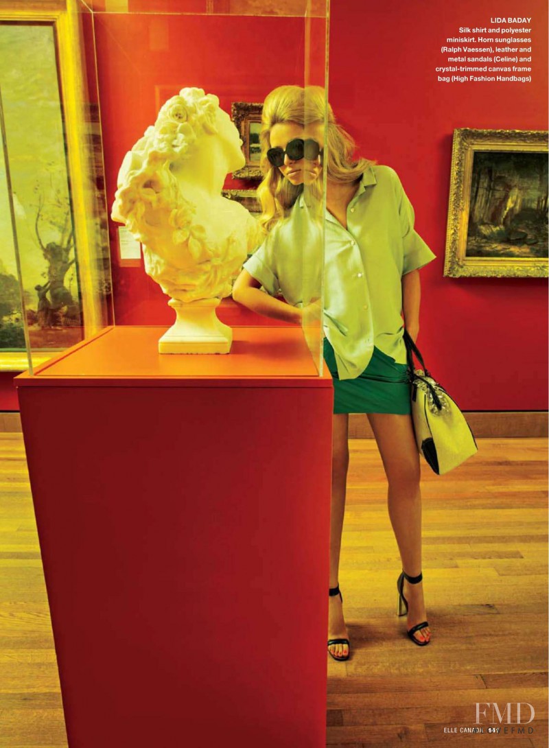 Anna Feller featured in Art Meets Fashion, March 2010