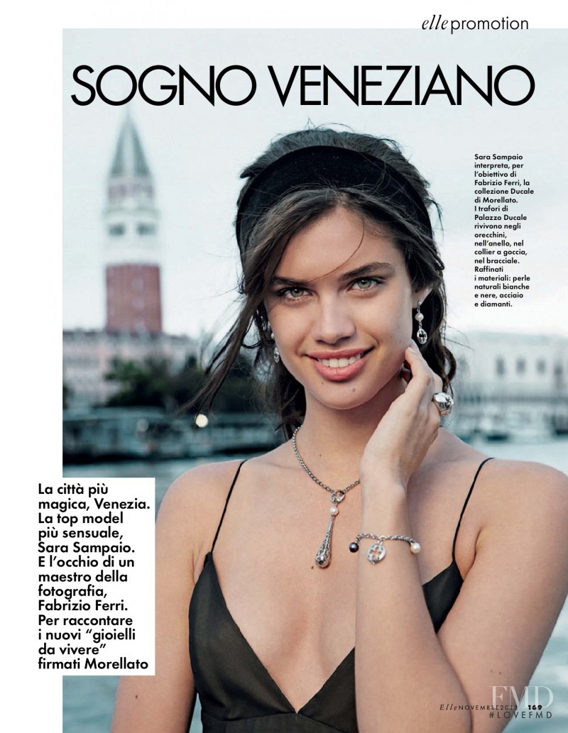 Sara Sampaio featured in Sogno Veneziano, November 2013