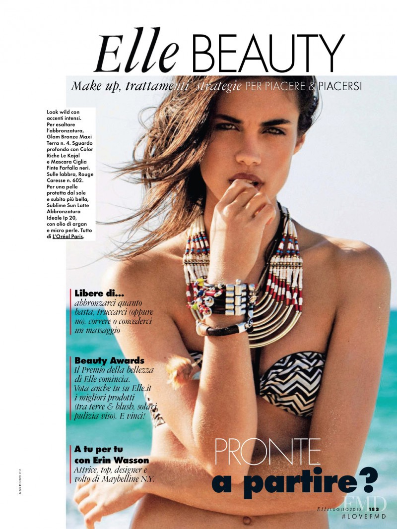 Sara Sampaio featured in My Summer, July 2013