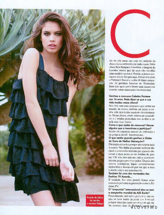 Sara Sampaio featured in Continuo A Ser A Mesma, July 2011