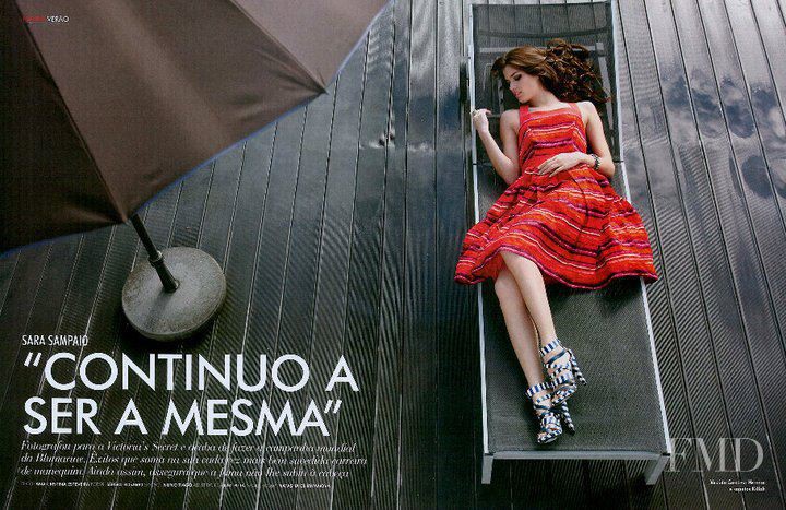 Sara Sampaio featured in Continuo A Ser A Mesma, July 2011