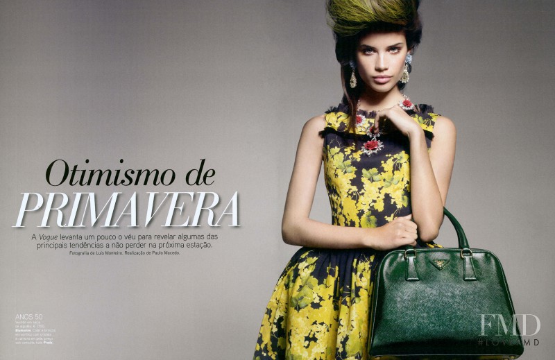 Sara Sampaio featured in Otimismo de Primavera, February 2012