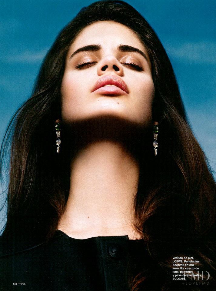 Sara Sampaio featured in Lady Leather, August 2012