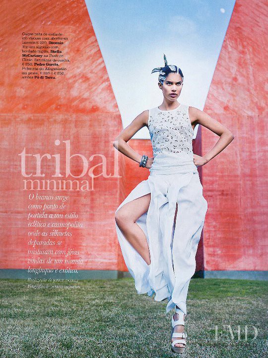 Sara Sampaio featured in Tribal Minimal, May 2011