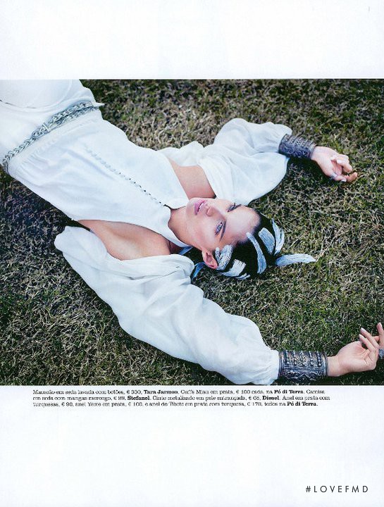 Sara Sampaio featured in Tribal Minimal, May 2011