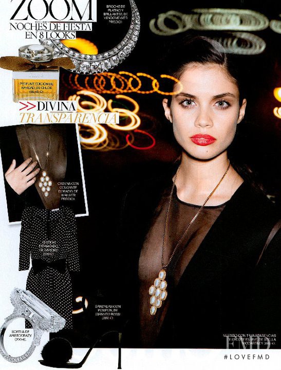 Sara Sampaio featured in Sucedio una noche, December 2010