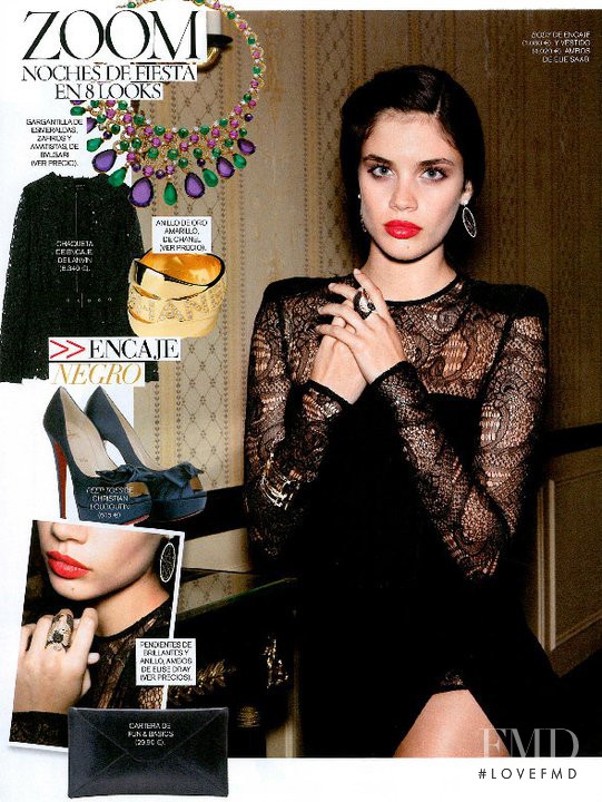 Sara Sampaio featured in Sucedio una noche, December 2010