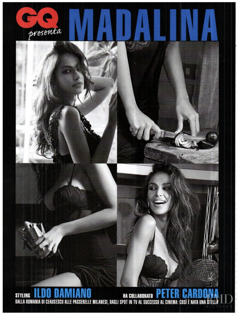 Madalina Ghenea featured in GQ presenta Madalina, January 2012