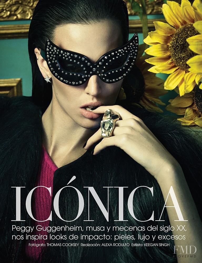 Ruby Aldridge featured in Iconica, December 2013