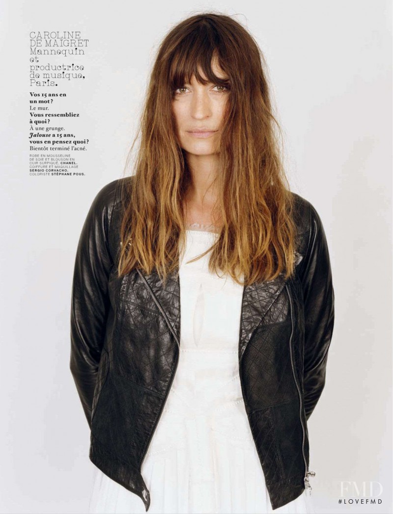 Caroline de Maigret featured in Yearbook, October 2012